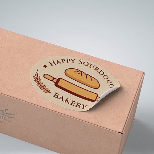 Sticker Label - 5 x 9 cm