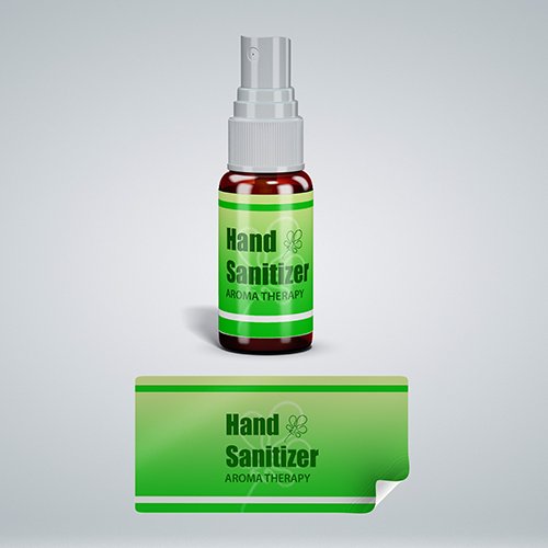 Sticker Label - 4 x 8 cm